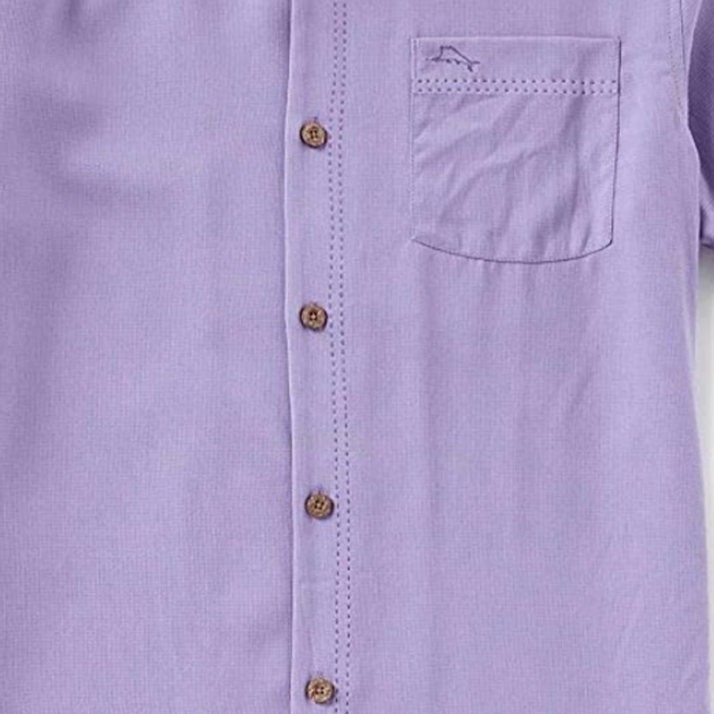 No tag it is brand new Tommy Bahama 3XL purple beautiful color for summer